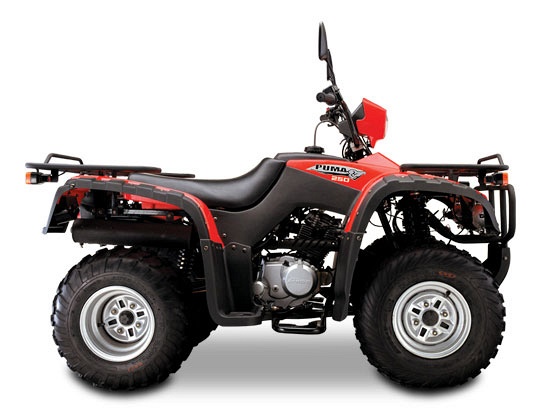 Puma ATV quad Jianshe - Jianshe Quads, Henk der Wal