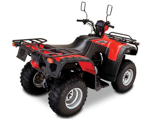 Puma ATV quad Jianshe - Jianshe Quads, Henk der Wal